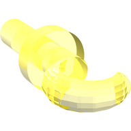 Lego hák, průhledná neonově zelená (253149)
